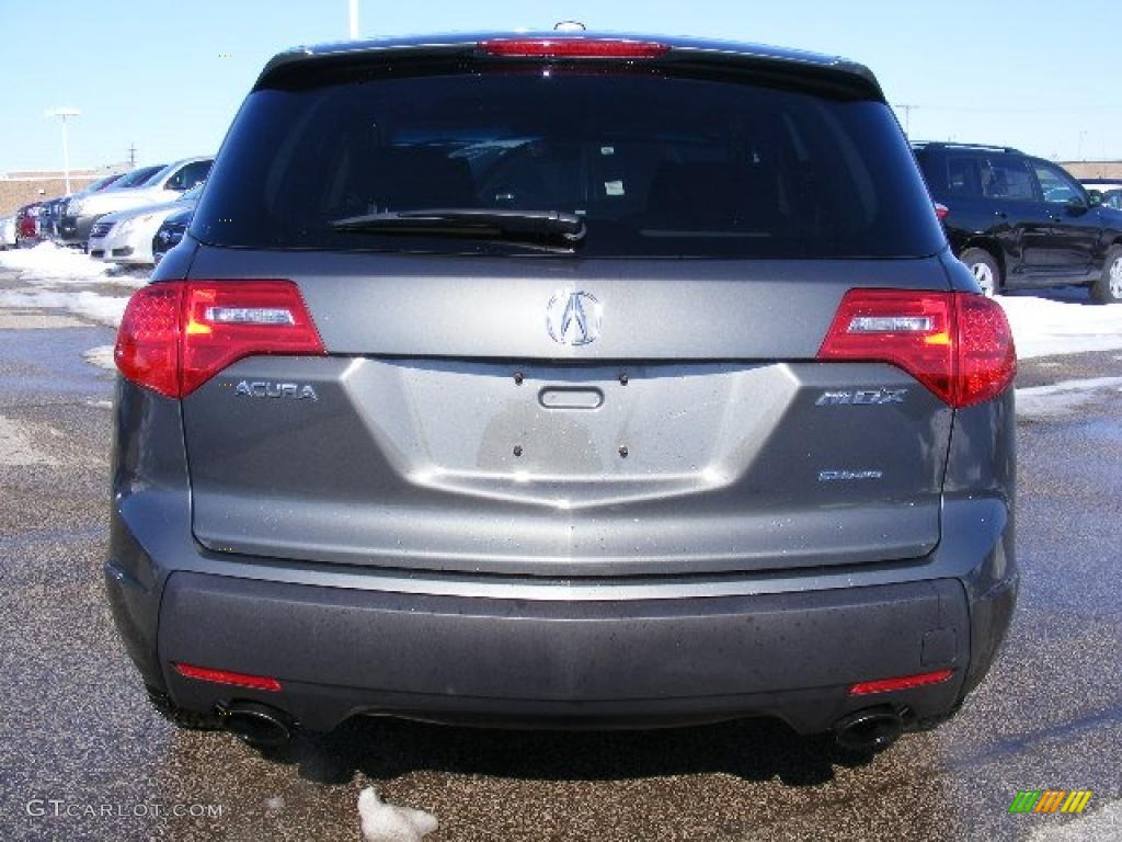 2007 MDX  - Nimbus Gray Metallic / Parchment photo #4