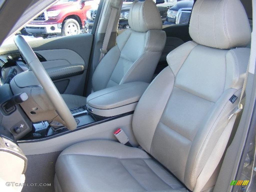2007 MDX  - Nimbus Gray Metallic / Parchment photo #9