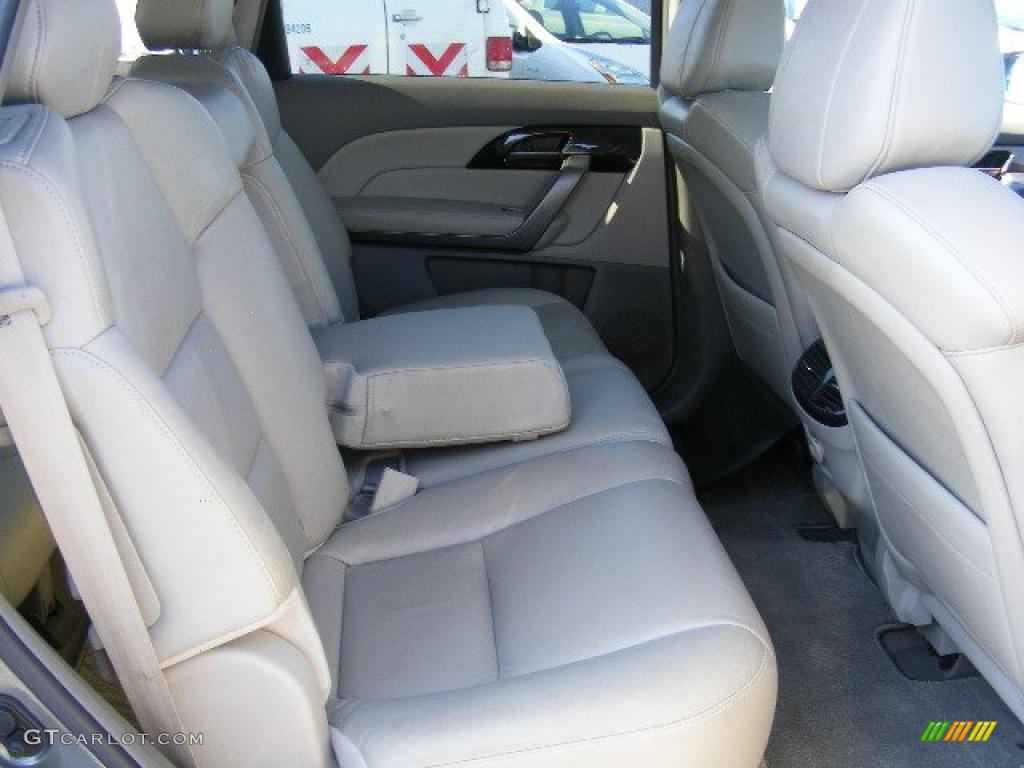 2007 MDX  - Nimbus Gray Metallic / Parchment photo #14