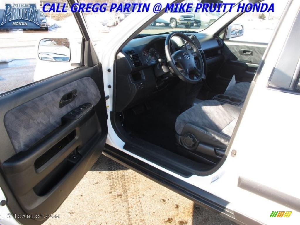 2003 CR-V EX 4WD - Taffeta White / Saddle photo #11