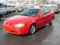 2000 Bright Red Pontiac Grand Am GT Sedan  photo #4