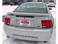 2002 Satin Silver Metallic Ford Mustang V6 Coupe  photo #6