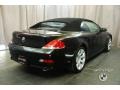 2006 Jet Black BMW 6 Series 650i Convertible  photo #2