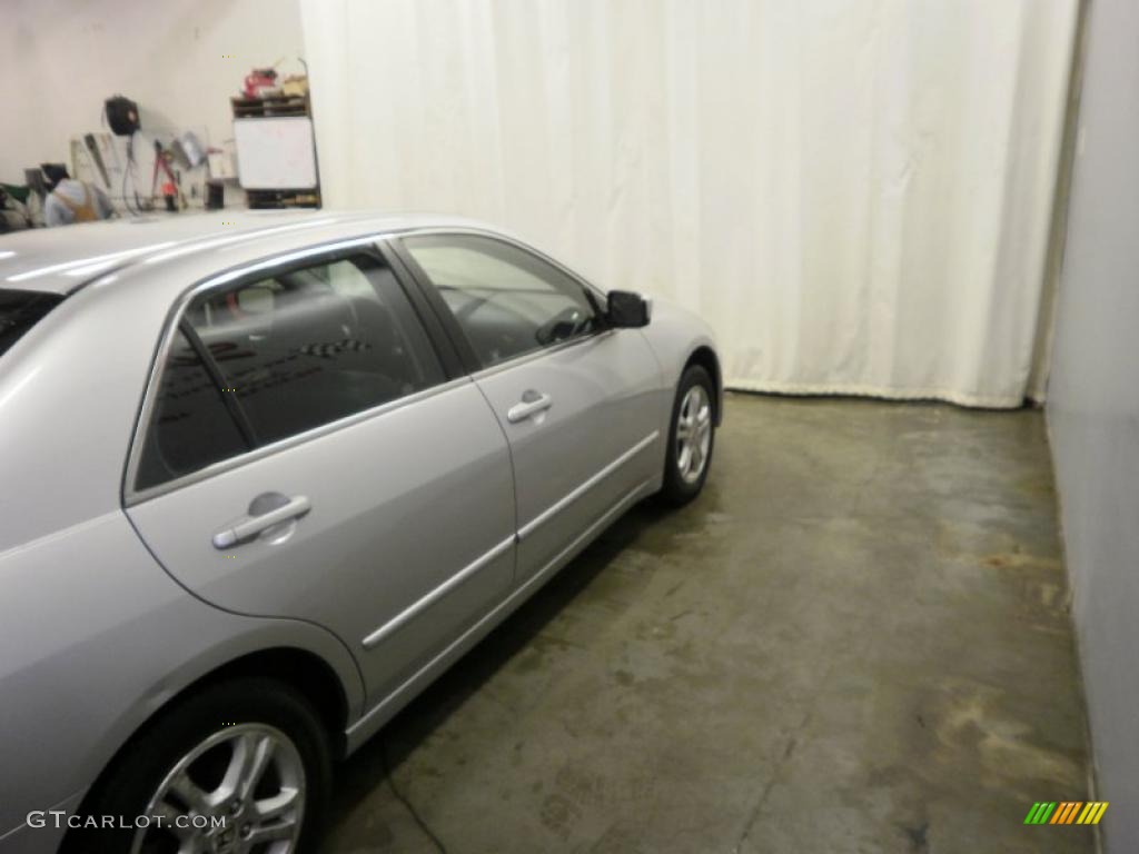 2006 Accord EX-L Sedan - Alabaster Silver Metallic / Gray photo #7