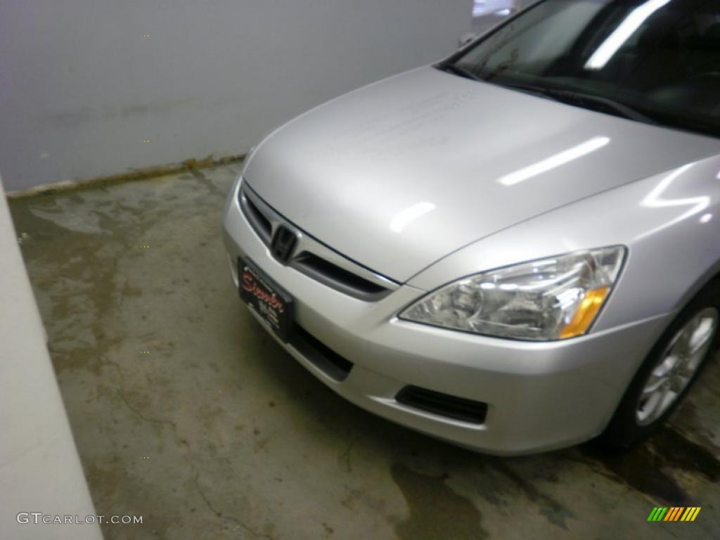 2006 Accord EX-L Sedan - Alabaster Silver Metallic / Gray photo #8