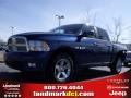 2010 Deep Water Blue Pearl Dodge Ram 1500 SLT Crew Cab  photo #1