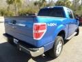 2009 Blue Flame Metallic Ford F150 XLT SuperCrew 4x4  photo #13