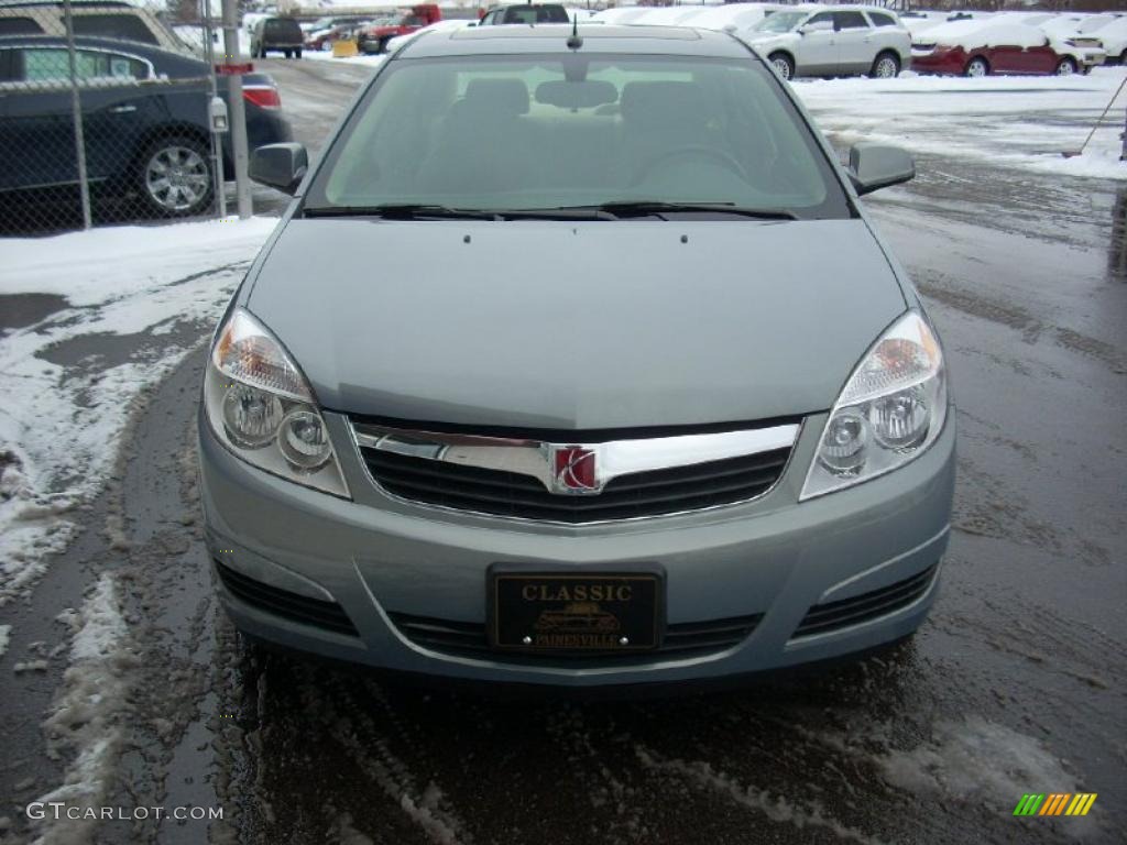 2007 Aura XE - Ocean Mist Metallic / Tan photo #6