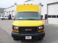 2007 Yellow GMC Savana Cutaway 3500 Commercial Cargo Van  photo #2