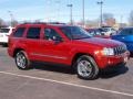 2006 Inferno Red Crystal Pearl Jeep Grand Cherokee Limited 4x4  photo #2