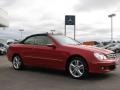 2008 Mars Red Mercedes-Benz CLK 350 Cabriolet  photo #3