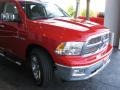 2010 Flame Red Dodge Ram 1500 Big Horn Crew Cab  photo #3