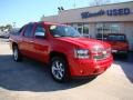 2007 Victory Red Chevrolet Avalanche LTZ 4WD  photo #2