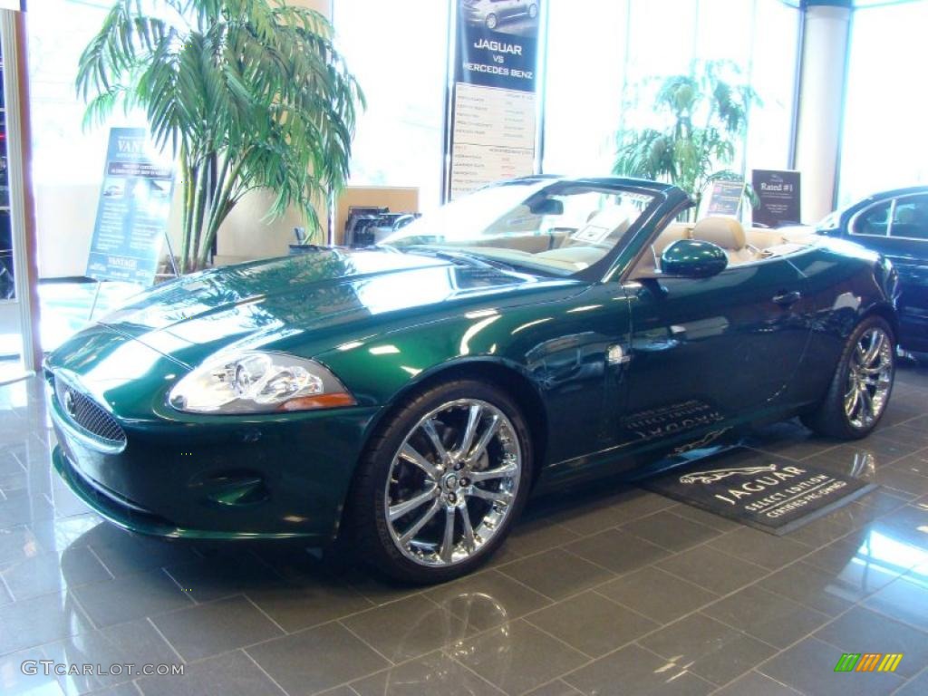 Emerald Fire Jaguar XK