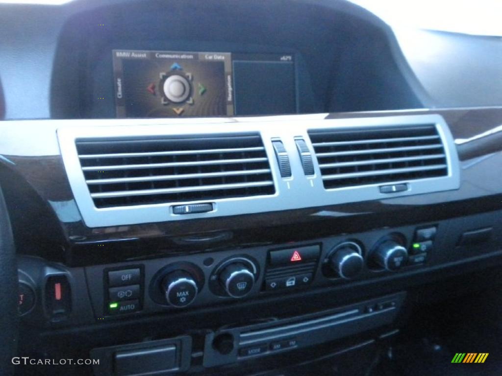 2007 7 Series 750Li Sedan - Black Sapphire Metallic / Black photo #20