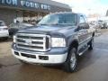 2005 Medium Wedgewood Blue Metallic Ford F250 Super Duty XLT SuperCab 4x4  photo #11