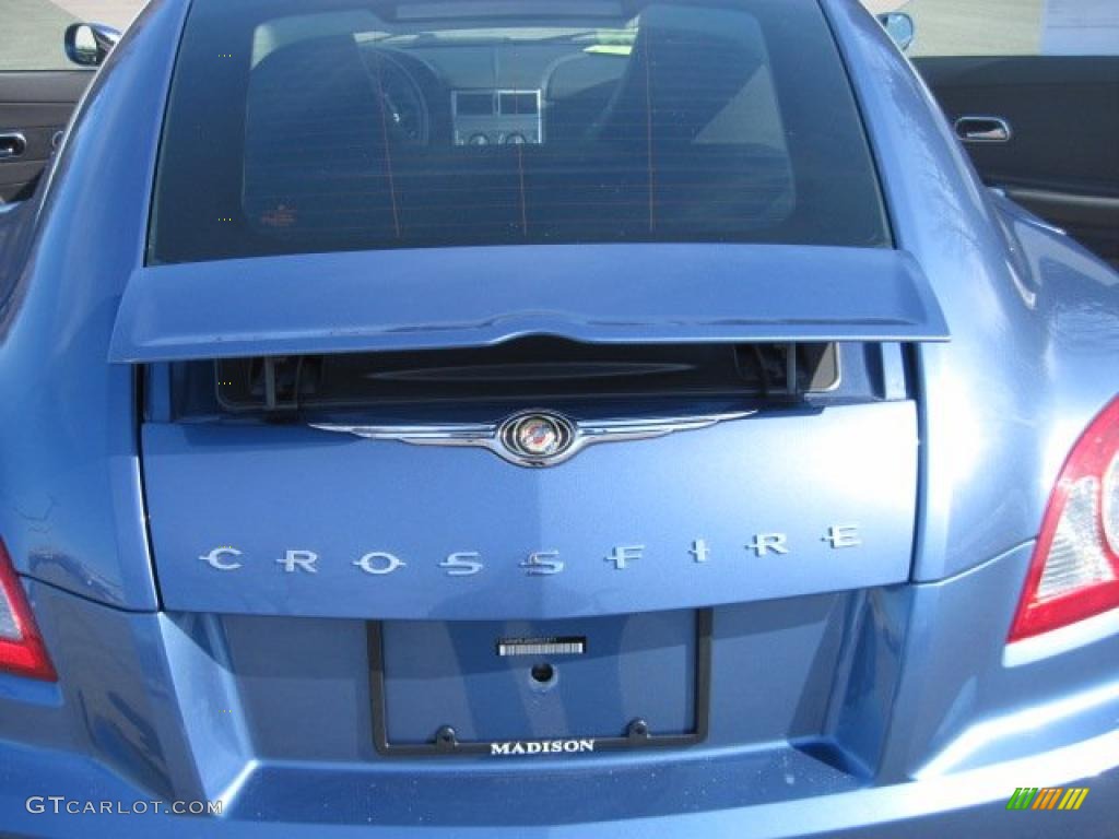 2005 Crossfire Limited Coupe - Aero Blue Pearlcoat / Dark Slate Grey photo #26