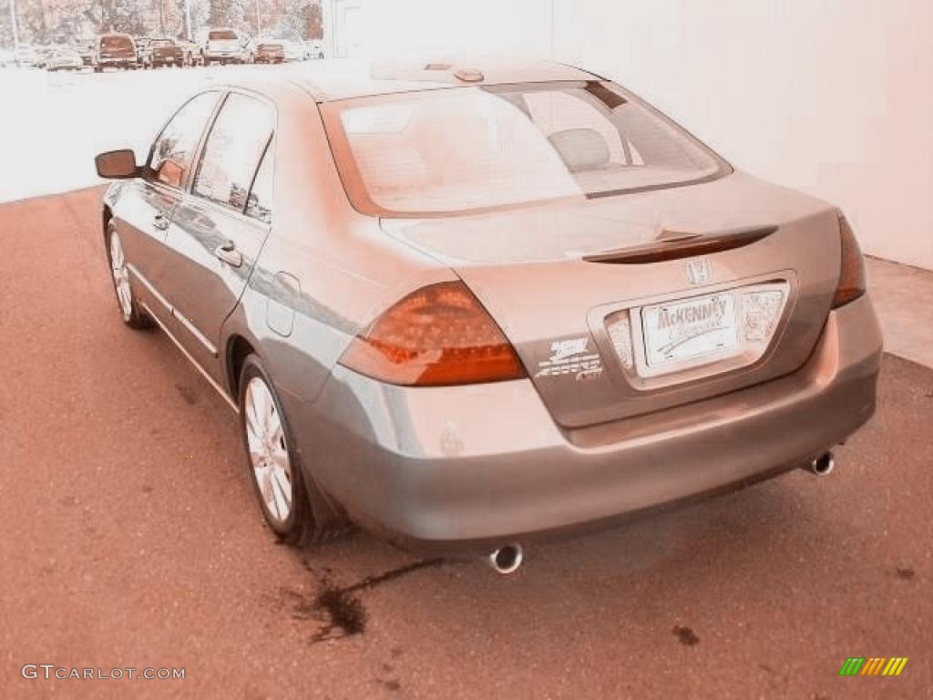 2007 Accord EX-L V6 Sedan - Carbon Bronze Pearl / Ivory photo #2