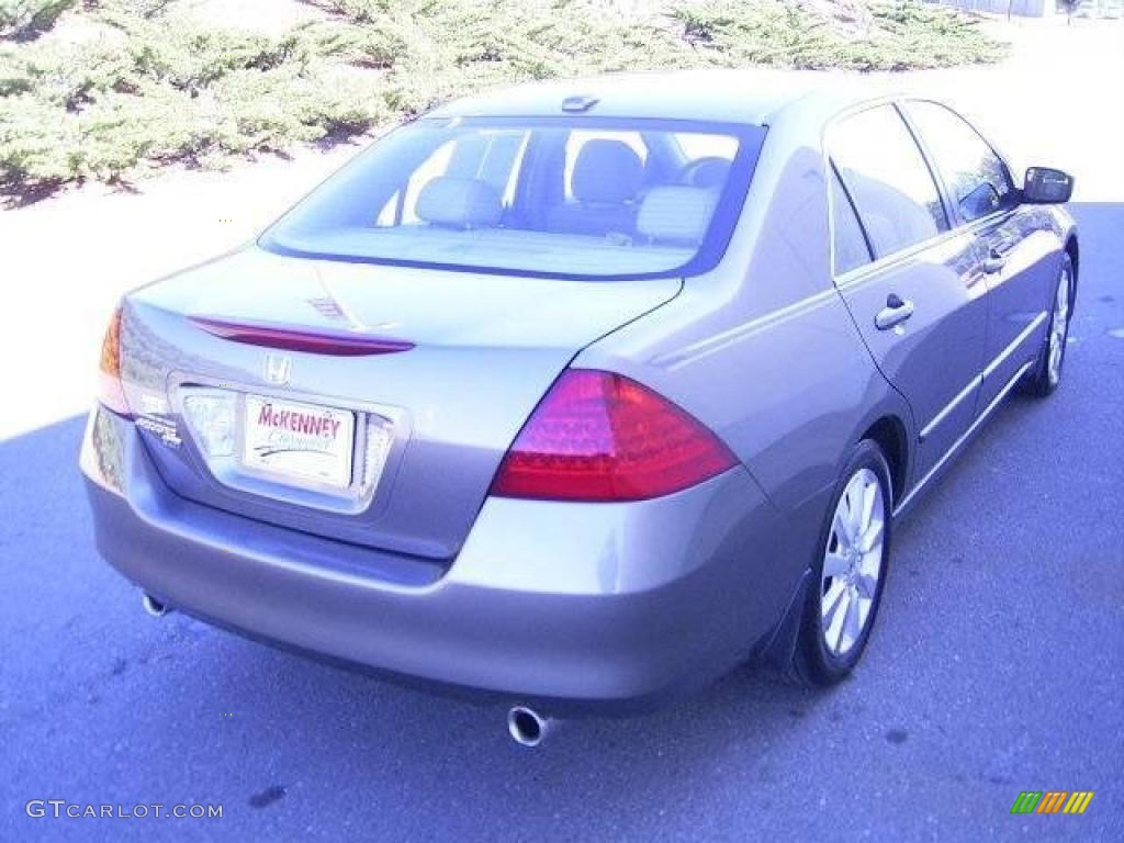 2007 Accord EX-L V6 Sedan - Carbon Bronze Pearl / Ivory photo #4