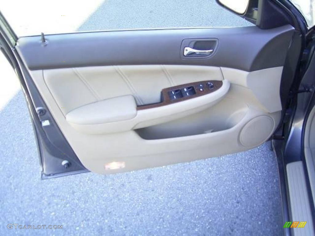 2007 Accord EX-L V6 Sedan - Carbon Bronze Pearl / Ivory photo #8