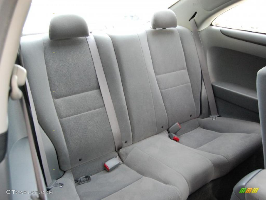 2006 Accord LX V6 Coupe - Alabaster Silver Metallic / Gray photo #15