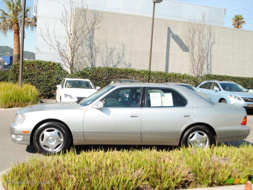 2000 LS 400 - Antique Sterling Metallic / Black photo #6