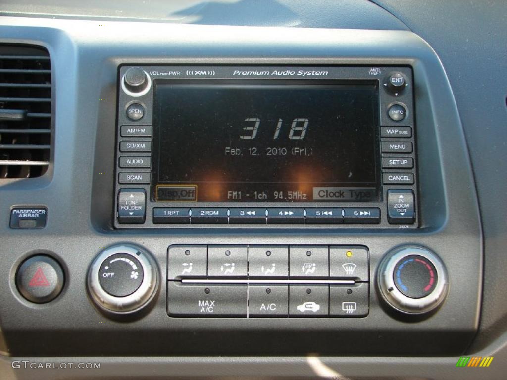 2006 Civic EX Coupe - Sparkle Gray Pearl / Gray photo #15