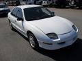 1998 Bright White Pontiac Sunfire SE Sedan  photo #5