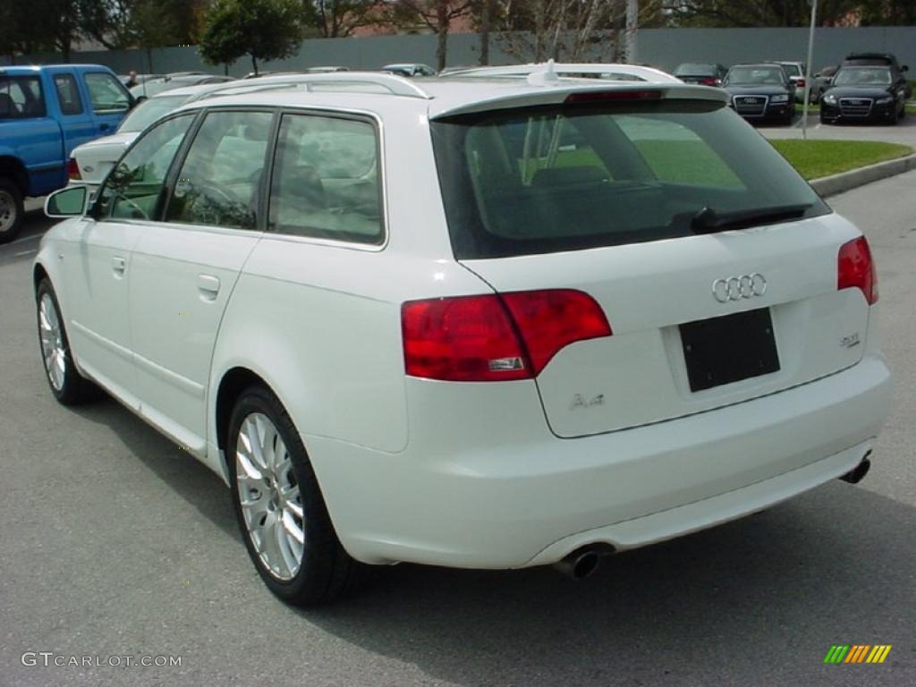 2008 A4 2.0T quattro Avant - Ibis White / Beige photo #3