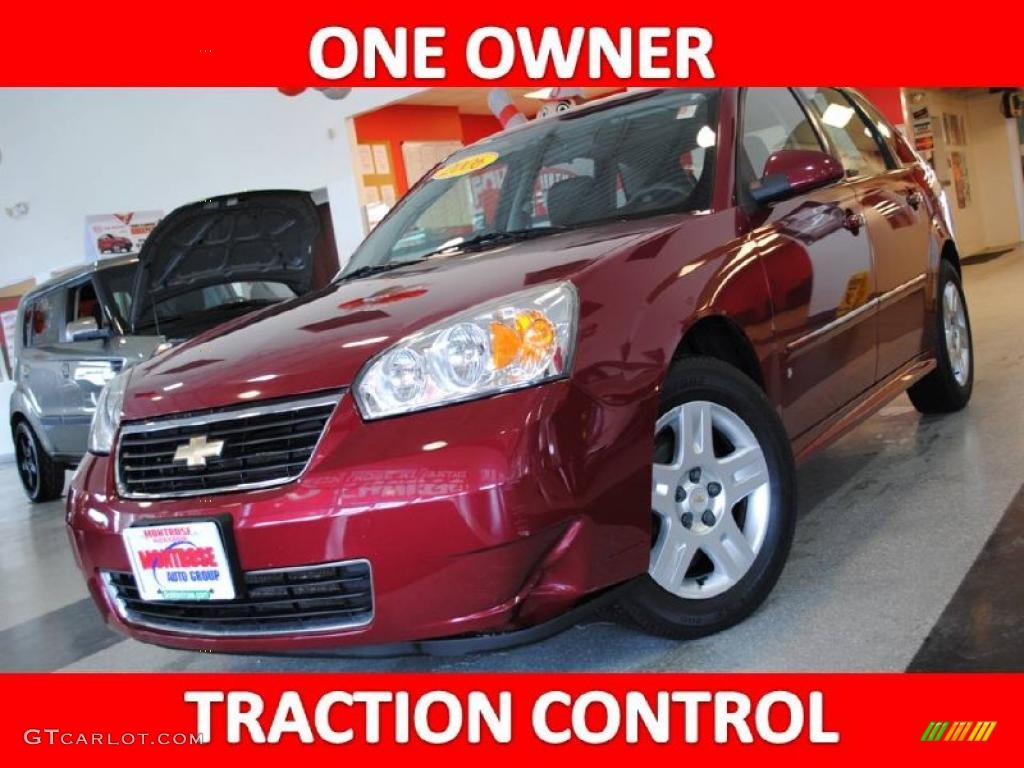 2006 Malibu Maxx LT Wagon - Sport Red Metallic / Ebony Black photo #1