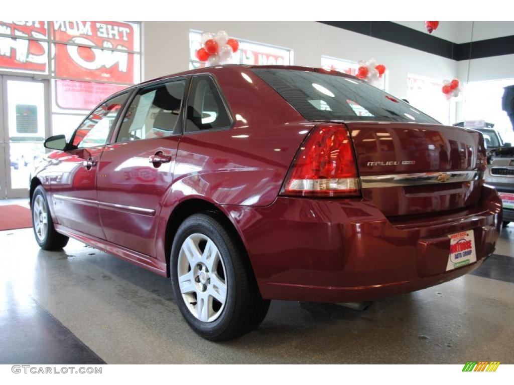 2006 Malibu Maxx LT Wagon - Sport Red Metallic / Ebony Black photo #5