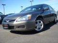 2007 Carbon Bronze Pearl Honda Accord EX-L Sedan  photo #1