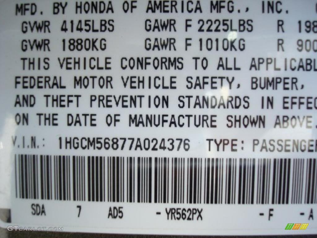 2007 Accord EX-L Sedan - Carbon Bronze Pearl / Ivory photo #23