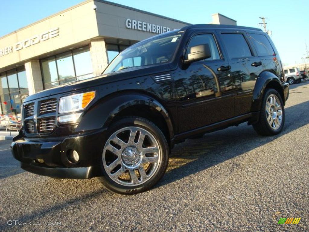 2007 Nitro R/T - Black / Dark Slate Gray photo #2