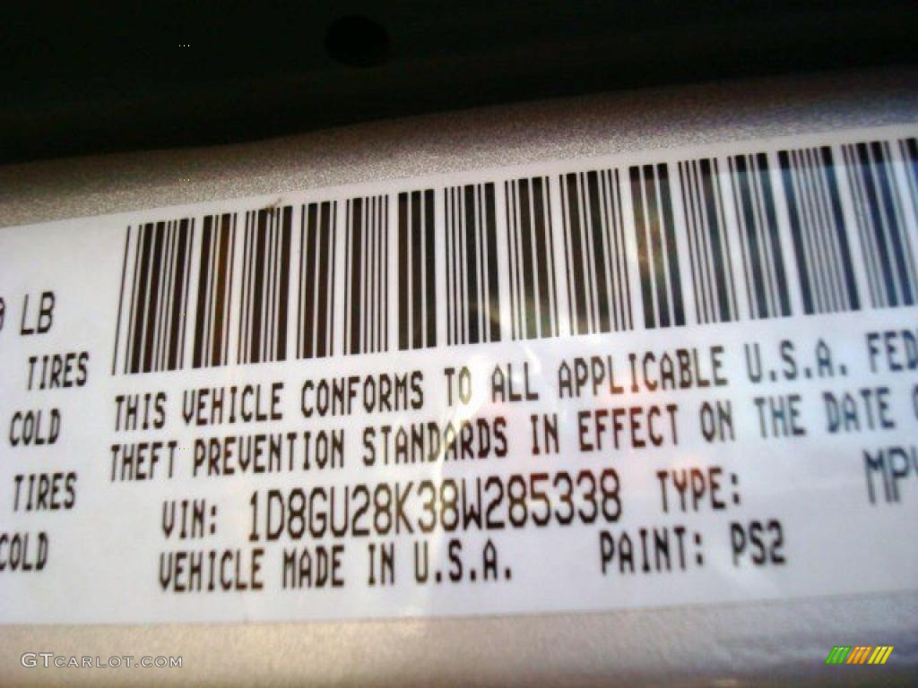 2008 Nitro SXT 4x4 - Bright Silver Metallic / Dark Slate Gray photo #21