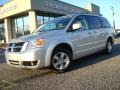 2009 Bright Silver Metallic Dodge Grand Caravan SXT  photo #2