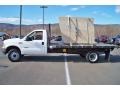 2004 Oxford White Ford F550 Super Duty XL Regular Cab Chassis Stake Truck  photo #8