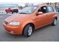 Spicy Orange - Aveo LT Hatchback Photo No. 1