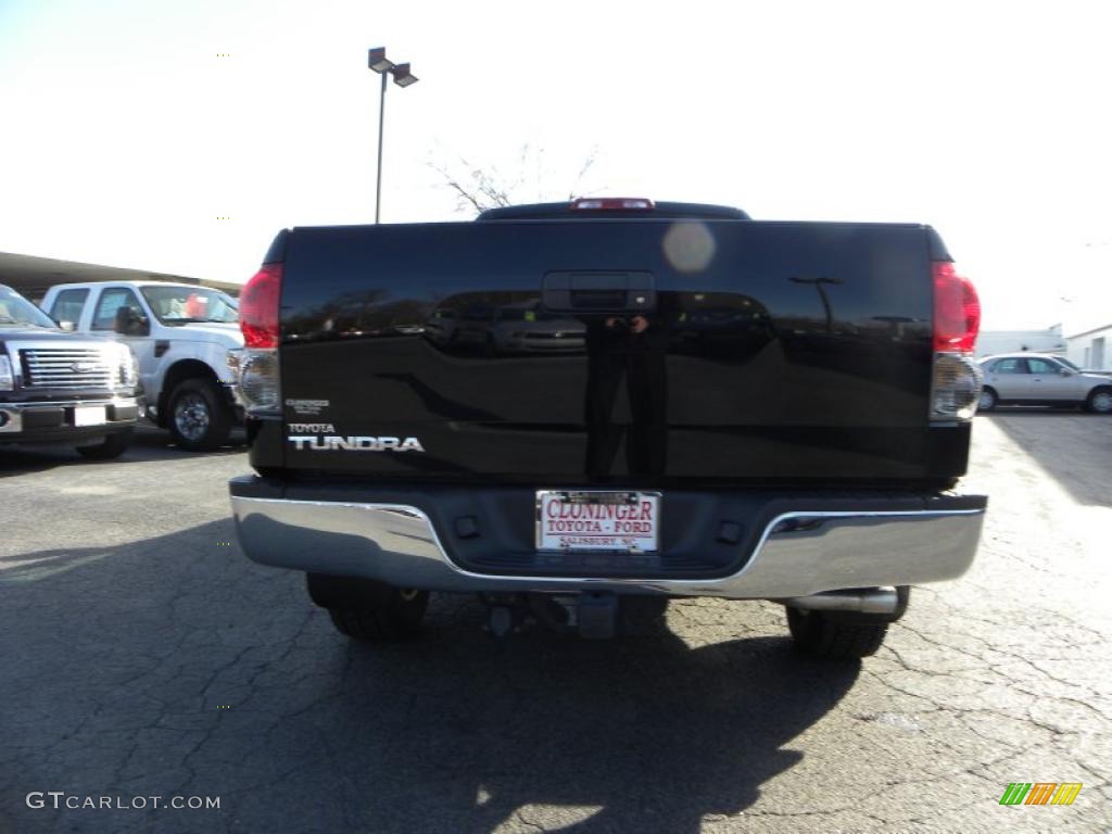 2007 Tundra SR5 TRD Double Cab - Black / Black photo #4