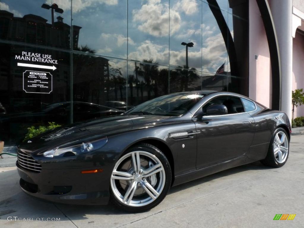 2010 DB9 Coupe - Quantum Silver / Obsidian Black photo #6