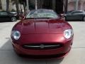 2007 Radiance Red Metallic Jaguar XK XK8 Convertible  photo #2