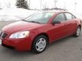 2007 Crimson Red Pontiac G6 Sedan  photo #6