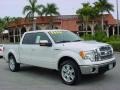 2010 Oxford White Ford F150 Lariat SuperCrew  photo #1