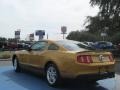 2010 Sunset Gold Metallic Ford Mustang V6 Coupe  photo #3