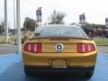 2010 Sunset Gold Metallic Ford Mustang V6 Coupe  photo #4