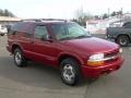 1998 Dark Cherry Red Metallic Chevrolet Blazer LS 4x4  photo #2