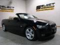 2007 Jet Black BMW 3 Series 328i Convertible  photo #3