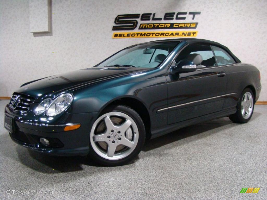 Black Opal Metallic Mercedes-Benz CLK