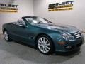 2007 Aegean Blue Metallic Mercedes-Benz SL 550 Roadster  photo #3