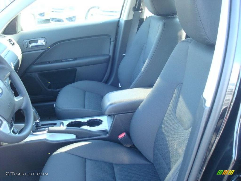 2010 Fusion SE - Tuxedo Black Metallic / Charcoal Black photo #10